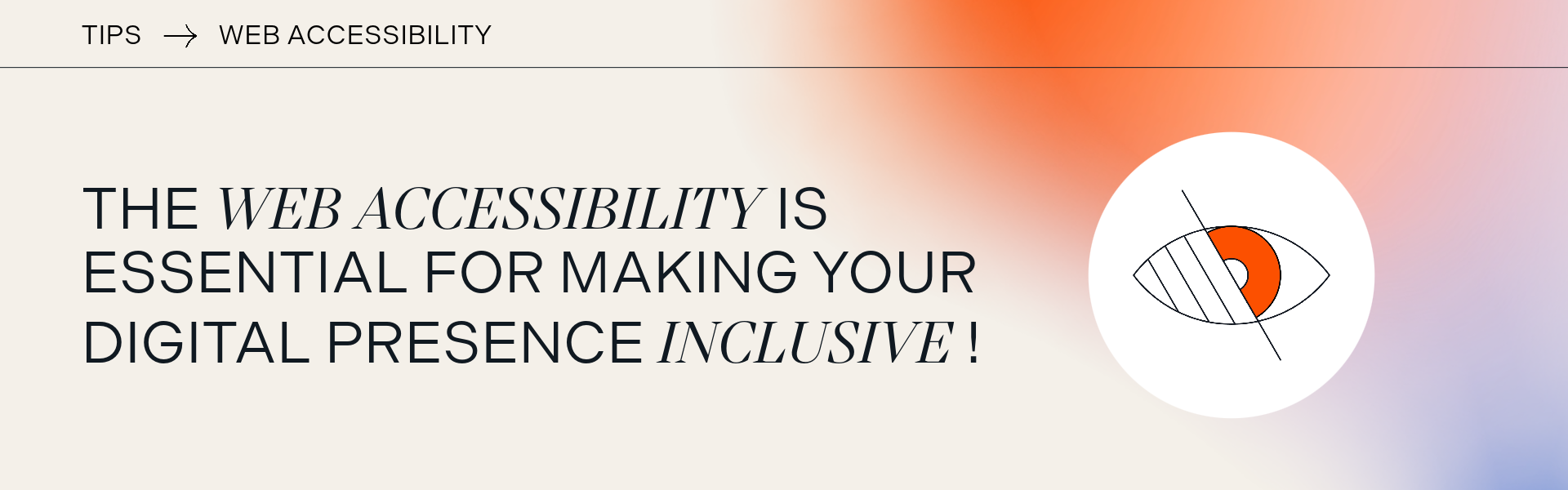 Web Accessibility